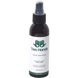 Two Hands Hand Sanitiser 125ml Mist Spray 60% Alcohol