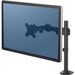 Fellowes Reflex Single Monitor Arm Black