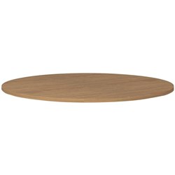 OM Premier Round Meeting Table Top Only 1200 Diameter x 25mmH Regal Walnut
