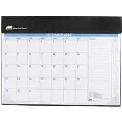 Sasco Deluxe Desk Planner 518 x 387mm Month To View White