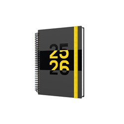 Collins Delta Financial Year Diary A5 Day To Page Yellow