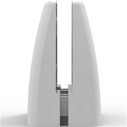 Rapidline Eco Panel Screen Desk Mounted Clamps Pack Of 2 White