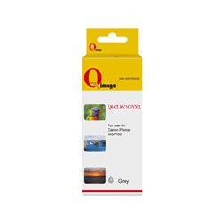 Q-Image Compatible Canon CLI671GXL Ink Cartridge High Yield Grey