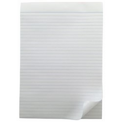 Writer A4 Bank Office Pad 80 Sheet Ruled White