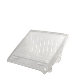 Envirochoice Sandwich Wedge Recycled PET 4 Point Quarters 189x86x80mm Clear Carton 250