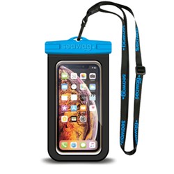 Seawag Elementproof Waterproof Phone Case Universal Fit Up To 6.9 Inch Black And Blue