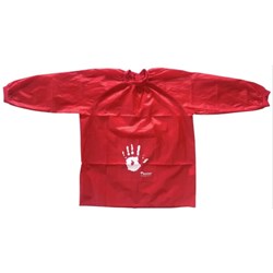 Writer Art Smock 700L x 600mmW Long Sleve Medium Red