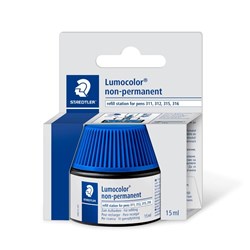 Staedtler Lumocolor 311 312 315 316 Non-Permanent Pen Refill Station Blue