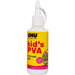 UHU White PVA Glue 125ml