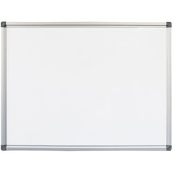 Rapidline Standard Whiteboard 2100W x 900mmH Aluminium Frame