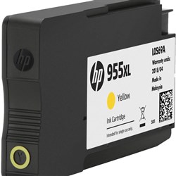 HP 955XL High Yield Yellow Ink Cartridge