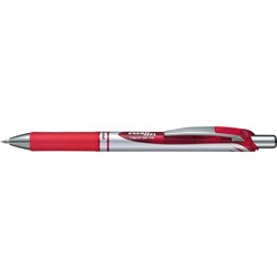 Pentel BL77 Energel XM Gel Pen Retractable Fine 0.7mm Red