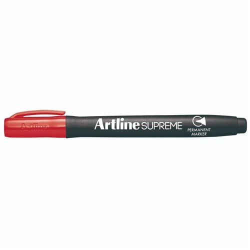 ARTLINE SUPREME PERMANENT MARKER RED PACKAGE
