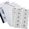 Durable Name Badge Set With Clip & Inserts 54x90mm Pack Of 20