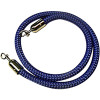 Visionchart Barrier Rope Blue with Chrome Ends 1.5m