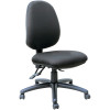 Mondo Java High Back Office Chair 3 Lever Mechanism Black Fabric Seat and Back