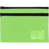Celco Pencil Case 2 Zips Large 350x260mm Lime Green