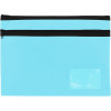 Celco Pencil Case 2 Zips Large 350x260mm Marine Blue