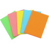 Marbig Writing Pads Fluoro A6 Assorted 40 Leaf Pack Of 10