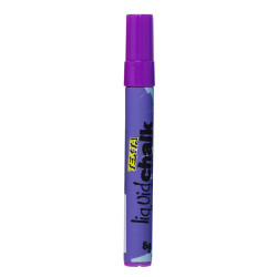Texta Liquid Chalk Marker Dry Wipe Bullet 4.5mm Purple