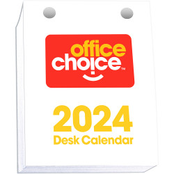 Office Choice Desk Calendar Top Opening Refill 102x76mm Day to a Page