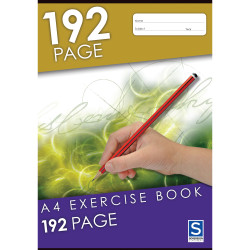 Sovereign Exercise Book A4 8mm Ruled 192 Page